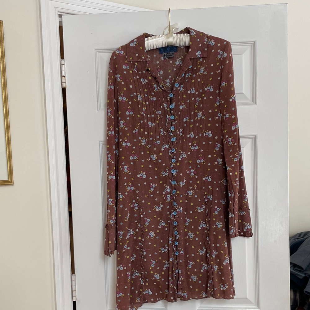 Free People, vintage prairie girl dress, size 6